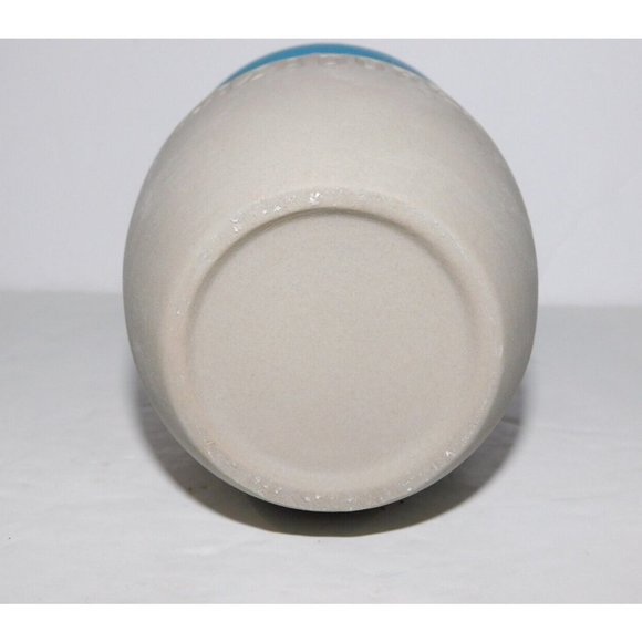 Tequila Cazadores Cantarito Blue Rim Mexican Pottery Cup Mug Jug NEW unused - Picture 4 of 4